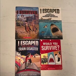 Set of Adventure books all in good condition